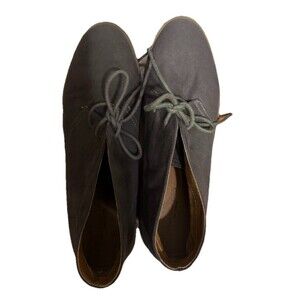 American Eagle Outfitter Booties Sz 10M Tan Faux Suede CHUKKA BOOT BOHO